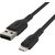 Belkin CAA002BT3MBK lightning cable 3 m Black