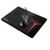 Lenovo Y  Black/Red, Microfibre, Gaming Mouse Pad, 350x250x3 mm