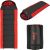 Guļammaiss NC2003 BLACK-RED SLEEPING BAG NILS CAMP