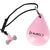 Vingrošanas aplis ar atsvaru HHW02 HULA HOP LIGHT PINK WITH WEIGHT HMS