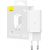 Wall Charger Baseus GaN5 40W, 2x USB C (White)