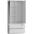 Top E Shop Topeshop SS-90 BIEL LUSTRO bedroom wardrobe/closet 5 shelves 2 door(s) White