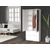 Top E Shop Topeshop SS-90 BIEL LUSTRO bedroom wardrobe/closet 5 shelves 2 door(s) White