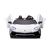 Lamborghini XXL A8803 elektriskais divvietīgais automobilis, balts