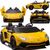LEAN CARS Lamborghini XXL  A8803 elektriskais auto bērniem, dzeltens