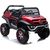 Lean Sport Elektriskā apvidus automašīna Mercedes Unimog 4 x 4, sarkanā krāsā
