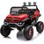 Lean Cars Vienvietīgs bērnu elektromobilis Mercedes Unimog S, sarkans lakota