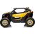 Lean Cars bagijs XB-2118 4x4 zeltains divvietīgs elektromobilis bērniem