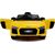 Lean Cars Vienvietīgs elektromobilis bērniem Audi R8 JJ2198, dzeltens