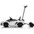 Lean Cars Lamborghini Aventador SX2018, balts Vienvietīgs elektromobilis bērniem