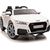 Lean Cars Audi TTRS vienvietīgs elektroauto bērniem, balts