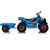 Lean Cars XMX630T Blue Battery Quad Bike With Trailer