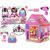 Import Leantoys Princess Tent for Kids Beauty Salon Pink Accessories Crown