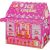 Import Leantoys Princess Ice Cream Tent Ice Cream Shop for Kids Pink Lights Stars