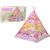 Import Leantoys Children's Light-up Tent Unicorn Ponies Pink