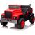 Lean Cars Car On Battery JC222 Red Bērnu elektriskie traktori un kravas auto 