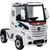 Lean Cars Mercedes Actros Electric Ride On Car White Электрические тракторы