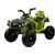 Lean Cars Quad BDM0906 Electric Ride On Vehicle Pumped Wheels - Green
