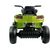 Lean Cars Quad BDM0906 Electric Ride On Vehicle Pumped Wheels - Green