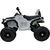 Lean Cars Quad BDM0906 Electric Ride On Vehicle Pumped Wheels - White
