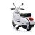 Lean Cars Vespa Scooter Electric Ride On Motorcycle - White