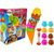 Import Leantoys Skill Game Ice Cream in a Wafer. Colorful Pyramid Arrange the Tower