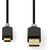 NEDIS CCBW60601AT30 Kabelis USB 2.0 | USB-A male | USB-C™ male | 60 W | 480 Mbps | 1.00 m
