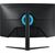 Samsung Curved Monitor LS32BG750NPXEN 32 ", VA, UHD, 3840 x 2160, 16:9, 1 ms, 350 cd/m², Black, HDMI ports quantity 2, 165 Hz