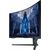 Samsung Curved Monitor LS32BG750NPXEN 32 ", VA, UHD, 3840 x 2160, 16:9, 1 ms, 350 cd/m², Black, HDMI ports quantity 2, 165 Hz