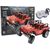 Import Leantoys Construction Blocks Auto Off-Road Remote Controlled Red 1941 Elements