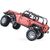 Import Leantoys Construction Blocks Auto Off-Road Remote Controlled Red 1941 Elements