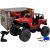 Import Leantoys Red Remote Controlled Jeep Terrain Car 2.4G Радиоуправляемые Игрушки