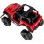 Import Leantoys Red Remote Controlled Jeep Terrain Car 2.4G Радиоуправляемые Игрушки