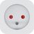 SAVIO WI-FI smart socket, 16A, AS-01, White