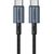 Cable USB-C do USB-C Choetech XCC-1014, PD 60W 1.2m (black)