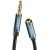 AUX jack audio extender 3.5 mm UGREEN AV118, 0,5m (blue)