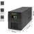 Qoltec 53770 Uninterruptible Power Supply Line Interactive | Monolith | 1500VA | 900W | LCD | USB