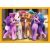 TREFL MY LITTLE PONY Pužļu komplekts 4in1 My Little Pony