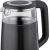 ELDOM Kettle NEVO, 2200 W, 1.7 L, temperature control, plastic + glass