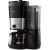 PHILIPS HD7900/50 All-in-1 Brew Kafijas aparāts ar pilienu filtru un dzirnaviņām, melns un sudraba