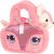 AURORA Fancy Pals Plīša briedis rozā somiņā 20 cm