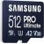 MEMORY MICRO SDXC 512GB/W/ADAPT. MB-MY512SA/WW SAMSUNG