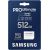 MEMORY MICRO SDXC 512GB/W/ADAPT. MB-MY512SA/WW SAMSUNG