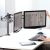 Fellowes Ergonomics arm for 2 Vista monitors - former Professional Series™