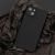 Fusion Silicon silikona aizsargapvalks Apple iPhone 15 Pro Max melns