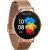 Garett Smartwatch Garett Verona Gold Steel Умные часы AMOLED / Bluetooth 5.1 / IP67 / GPS / SMS