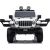Lean Cars Electric Ride On Jeep Rubicon 4x4 White