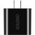 Wall Charger Choetech C0026, US plug, 3x USB-C with digital display 15W (black)
