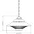 Activejet steel patio heater APH-IH1500