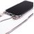 Evelatus Y6 2019 Silicone Transparent with Necklace TPU Strap Huawei Silver